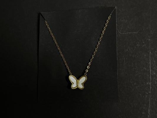 Elegant Butterfly Pendant Necklace